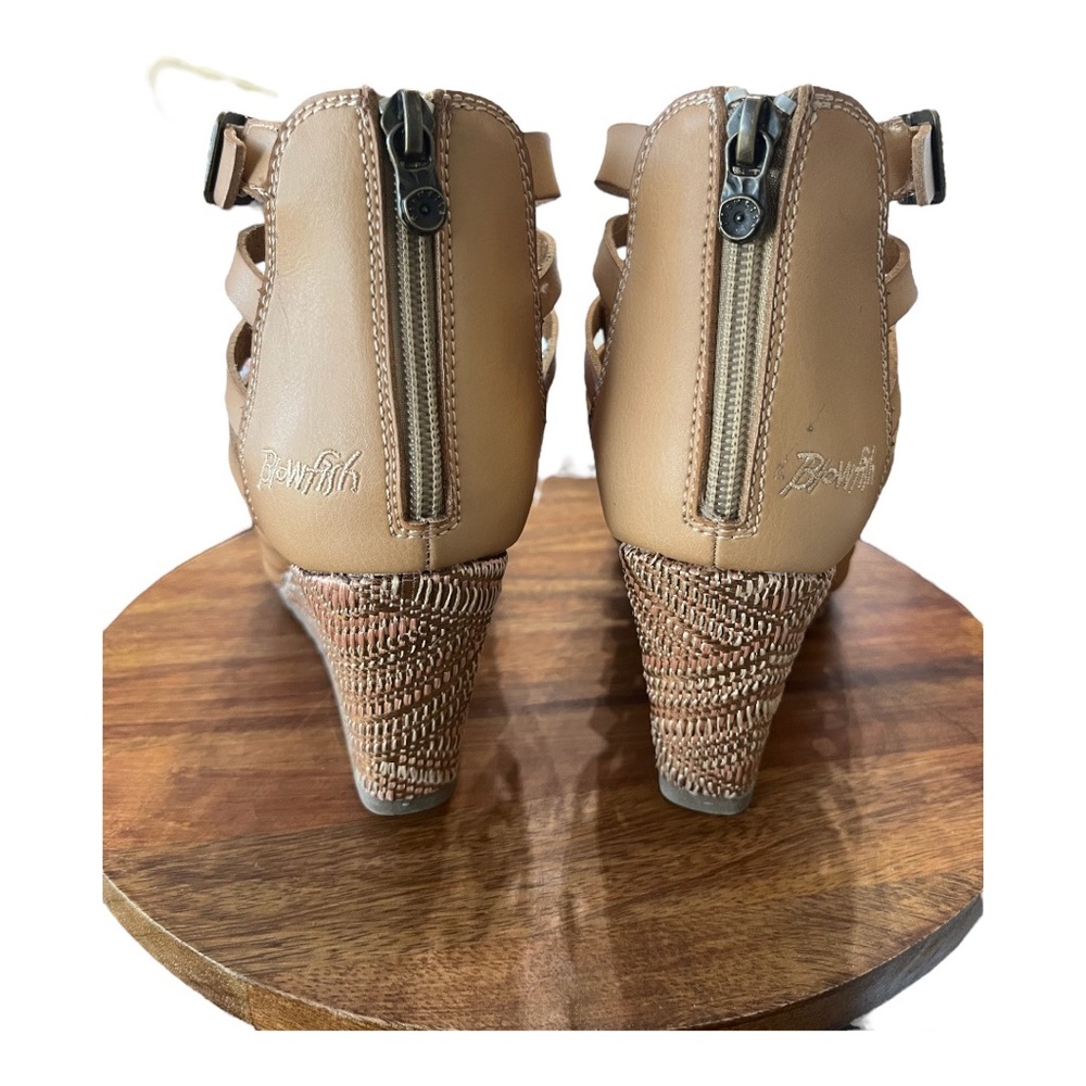 Blowfish Oslo Womens Sandals - Size 7 - Tan - Wedge Heel - Picture 7 of 11
